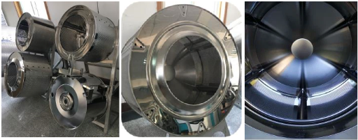 Stainless steel construction