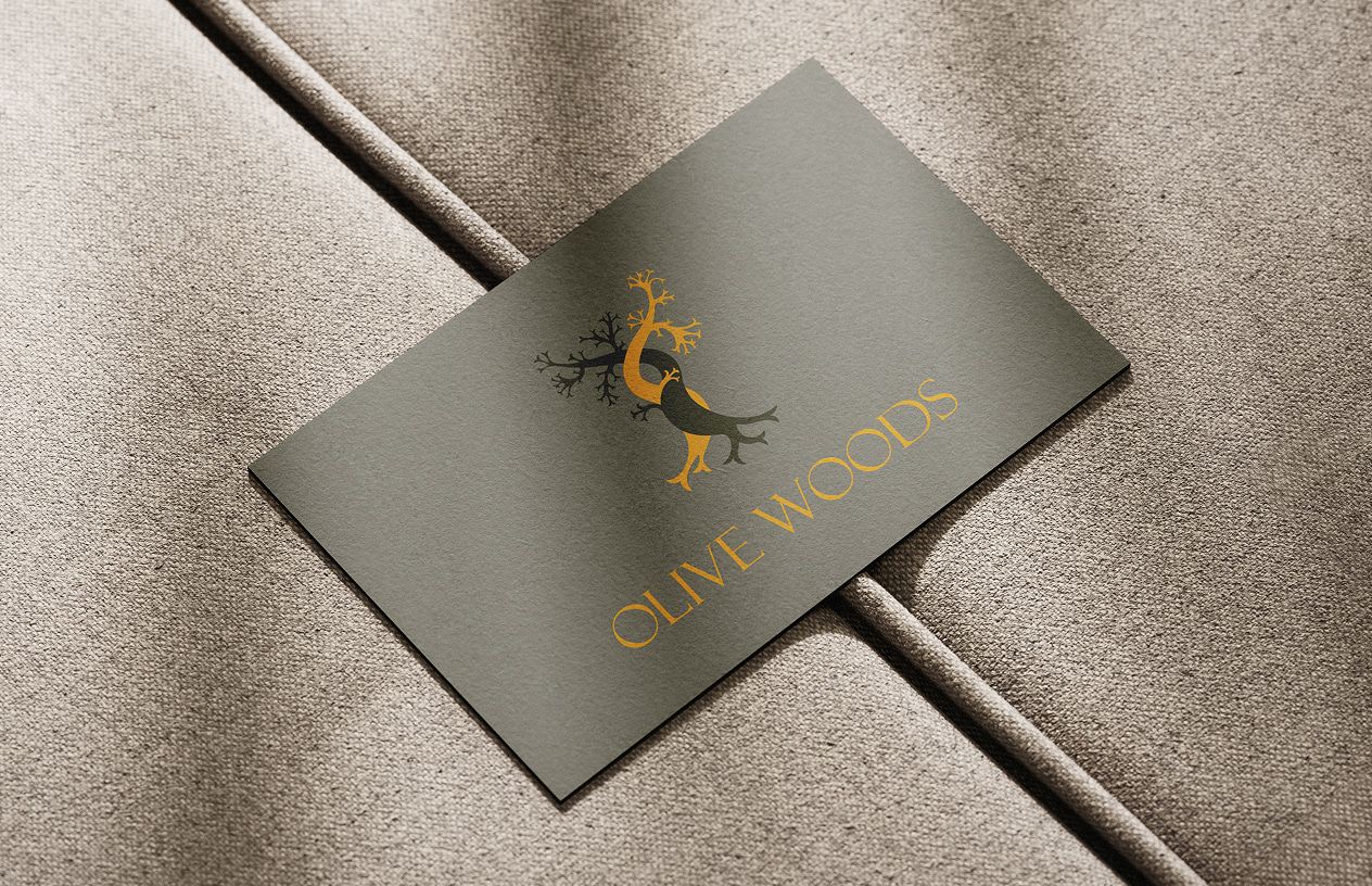 Olive Woods business card