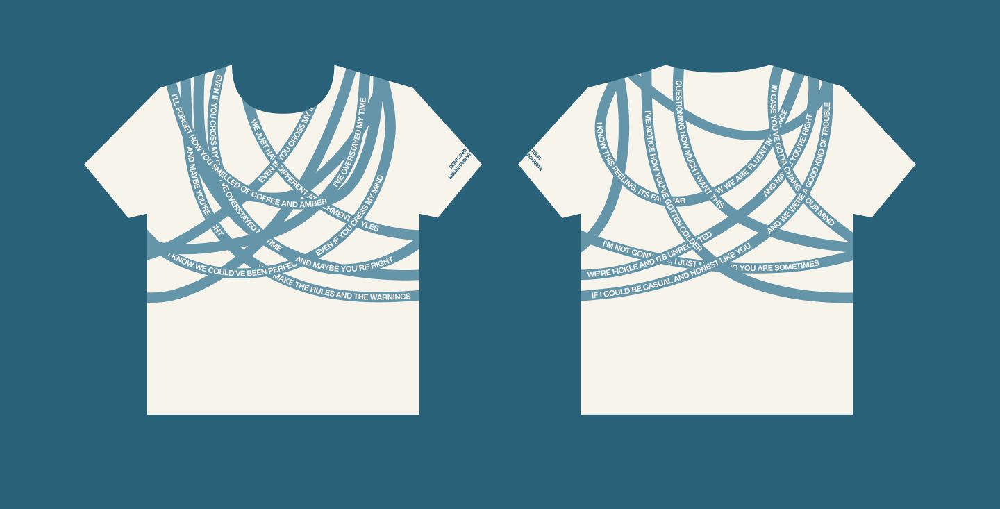 Sanjeeta t-shirt Flat mockup