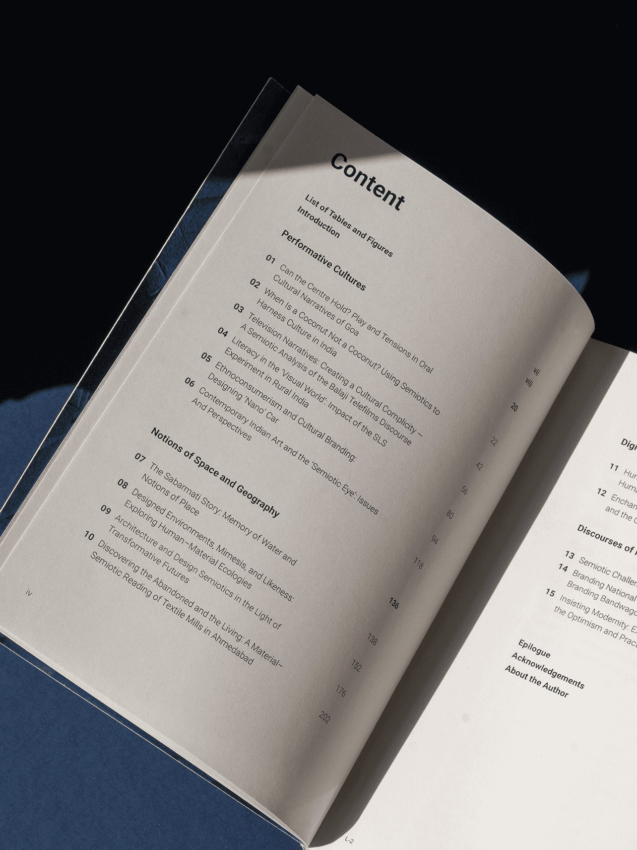 Contents page