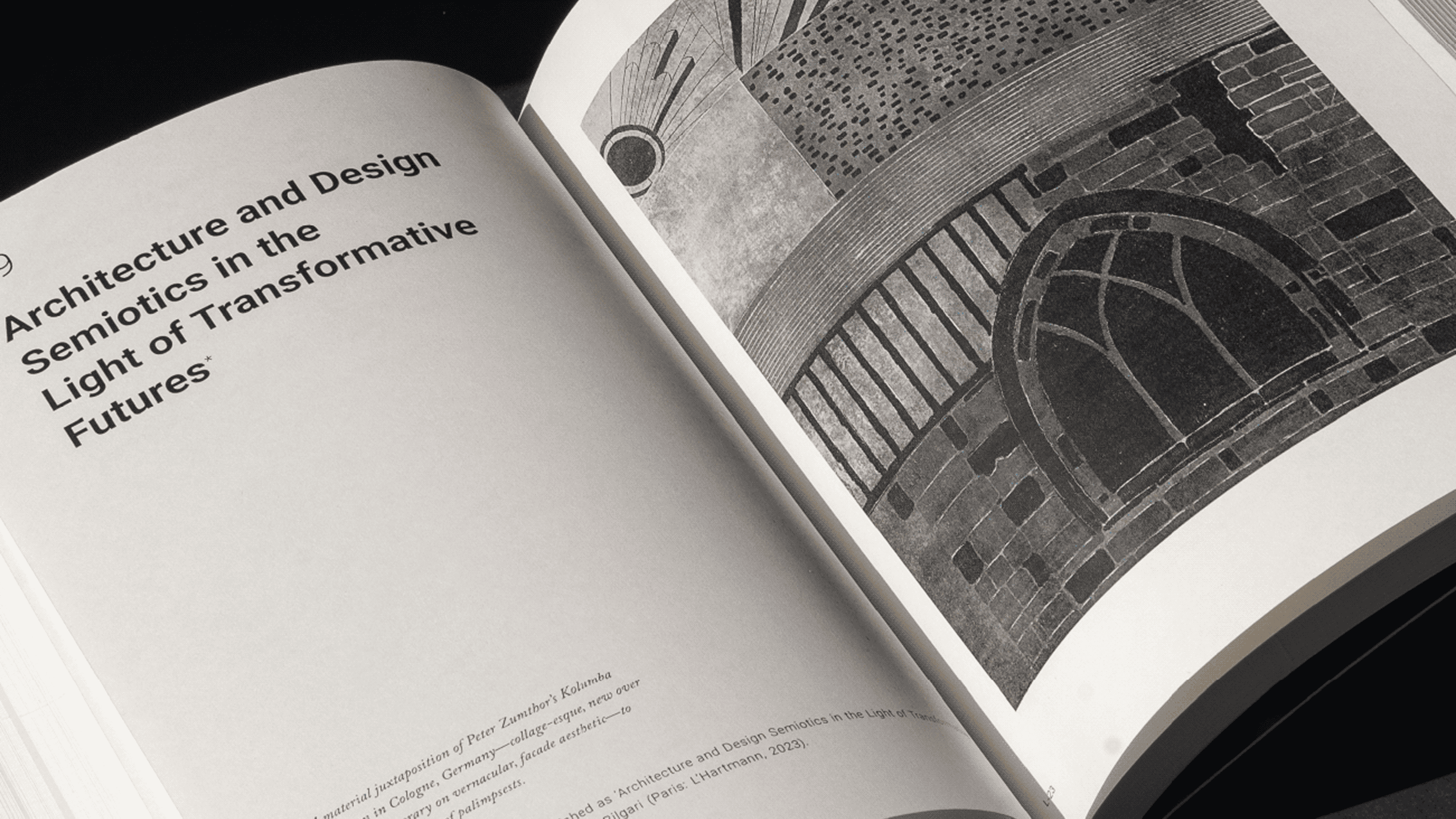 Applied semiotics page layout