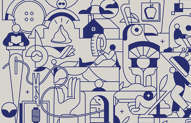 Wall mural artwork