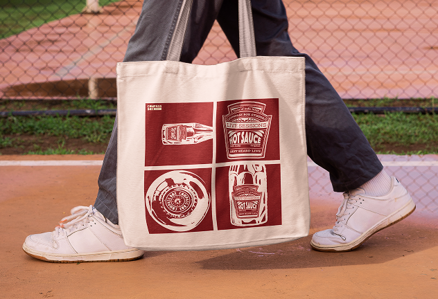 Tote bag design
