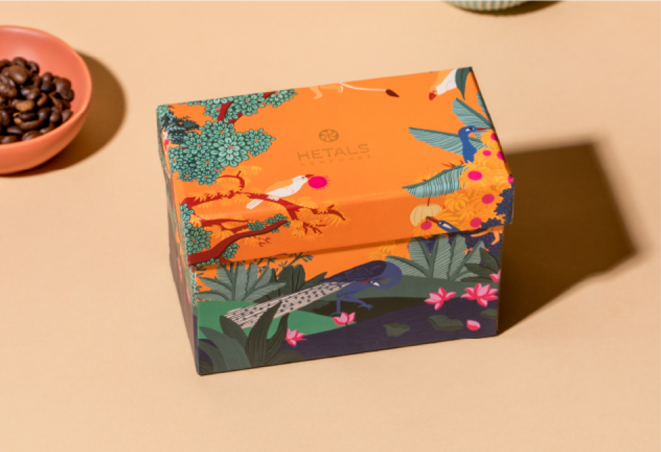 Hetals Packaging Design