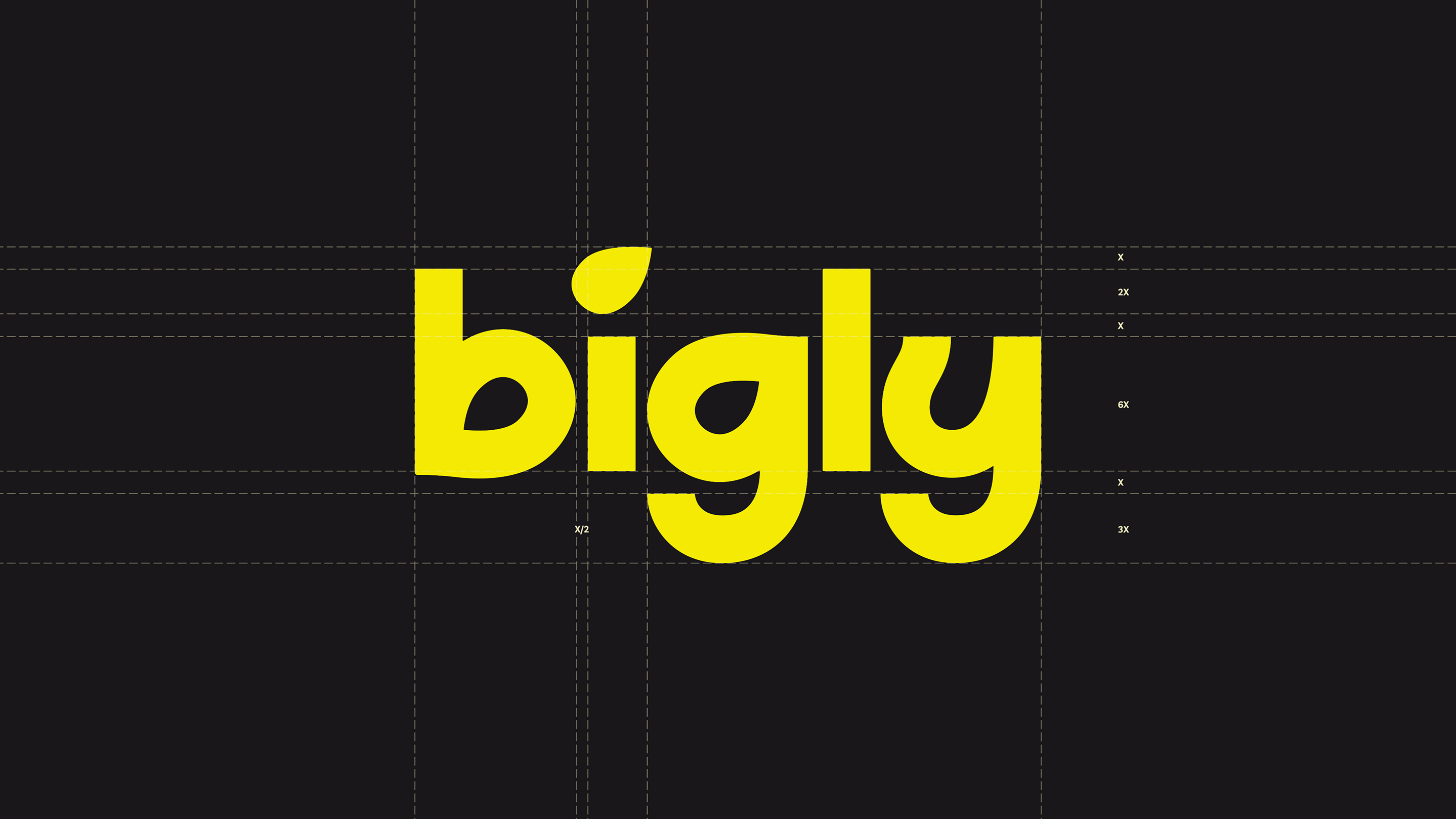 Bigly logo construction