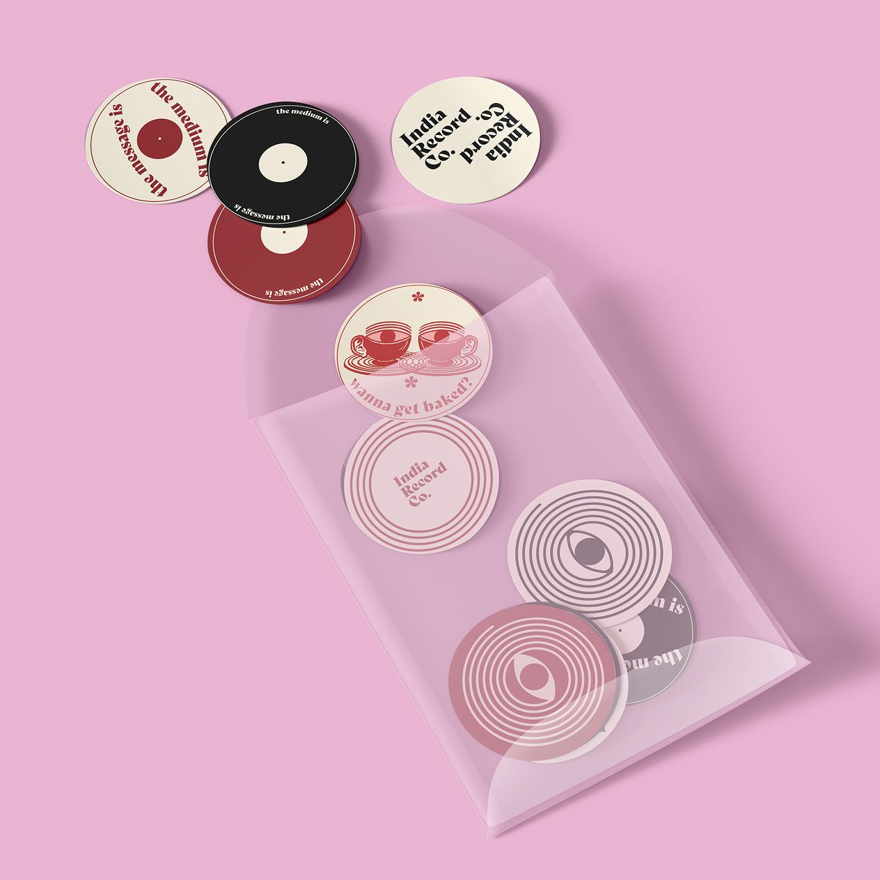 Stickers for Indian Record Co