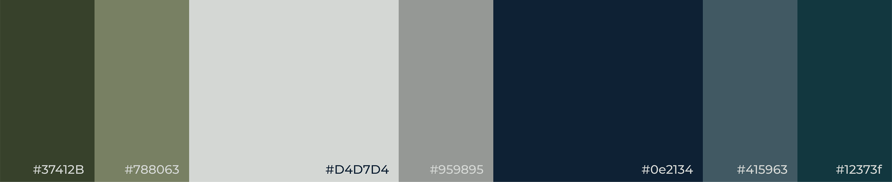 Rethal's color palette