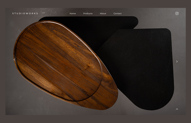 Studioworks website homepage