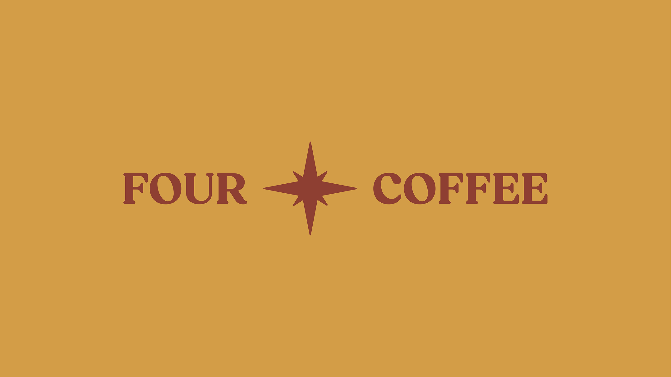 Four Coffee logo lockup