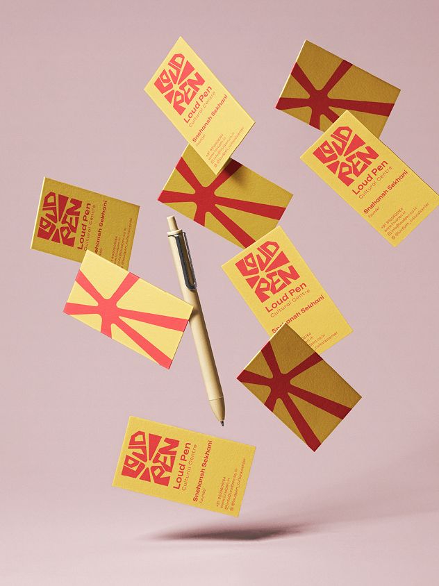 Loud Pen's business cards