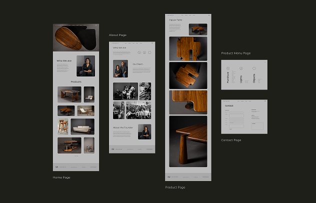 Website layouts