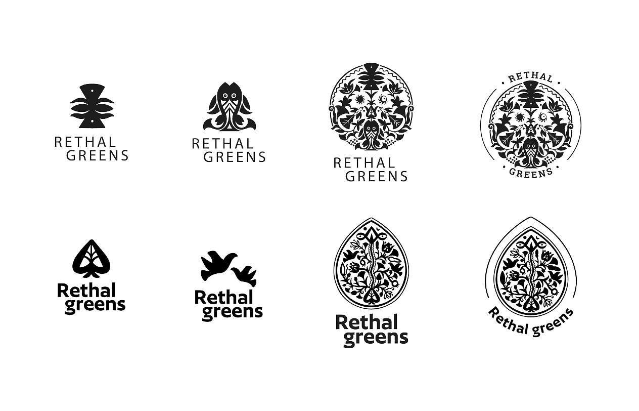 Rethal Green's Logo explorations
