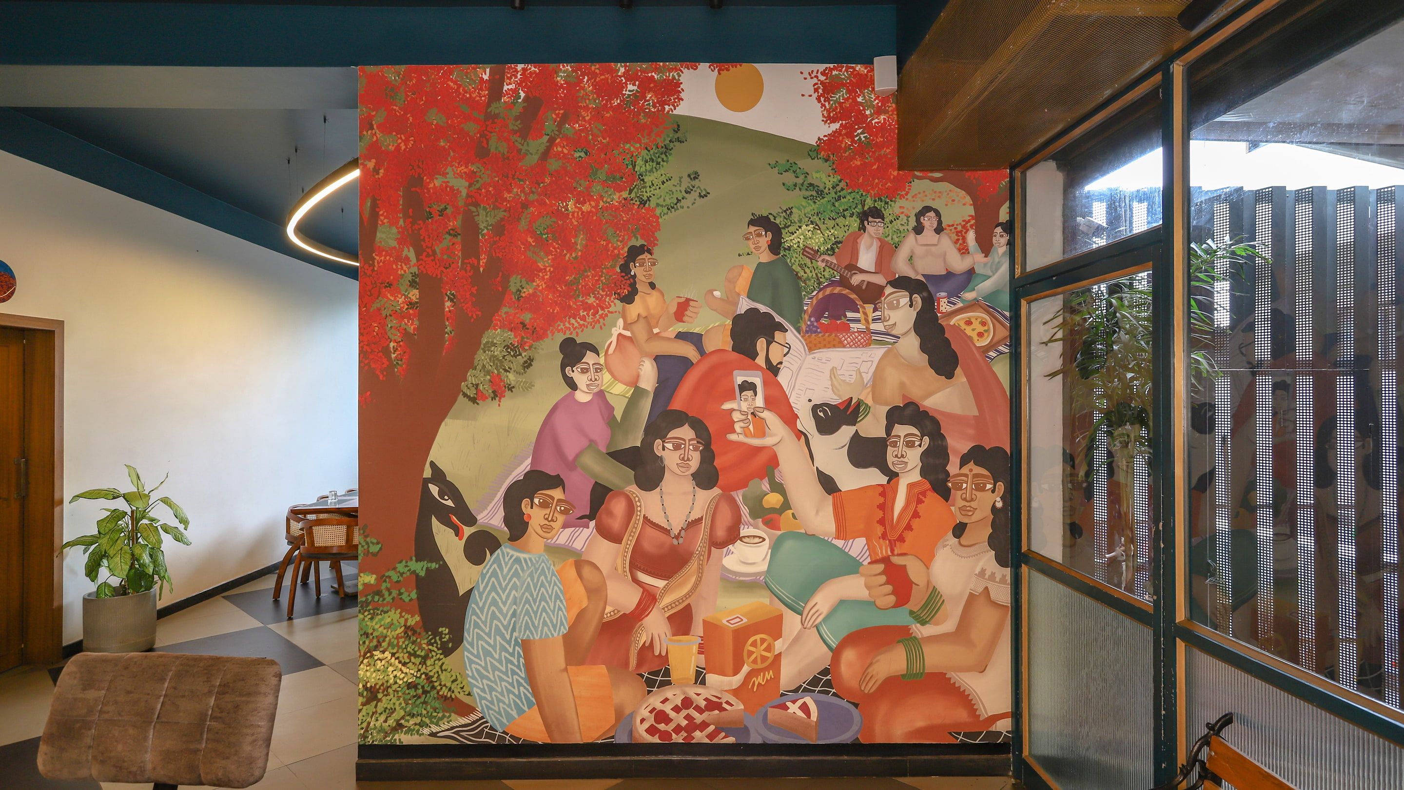 Wild Sugar wall mural
