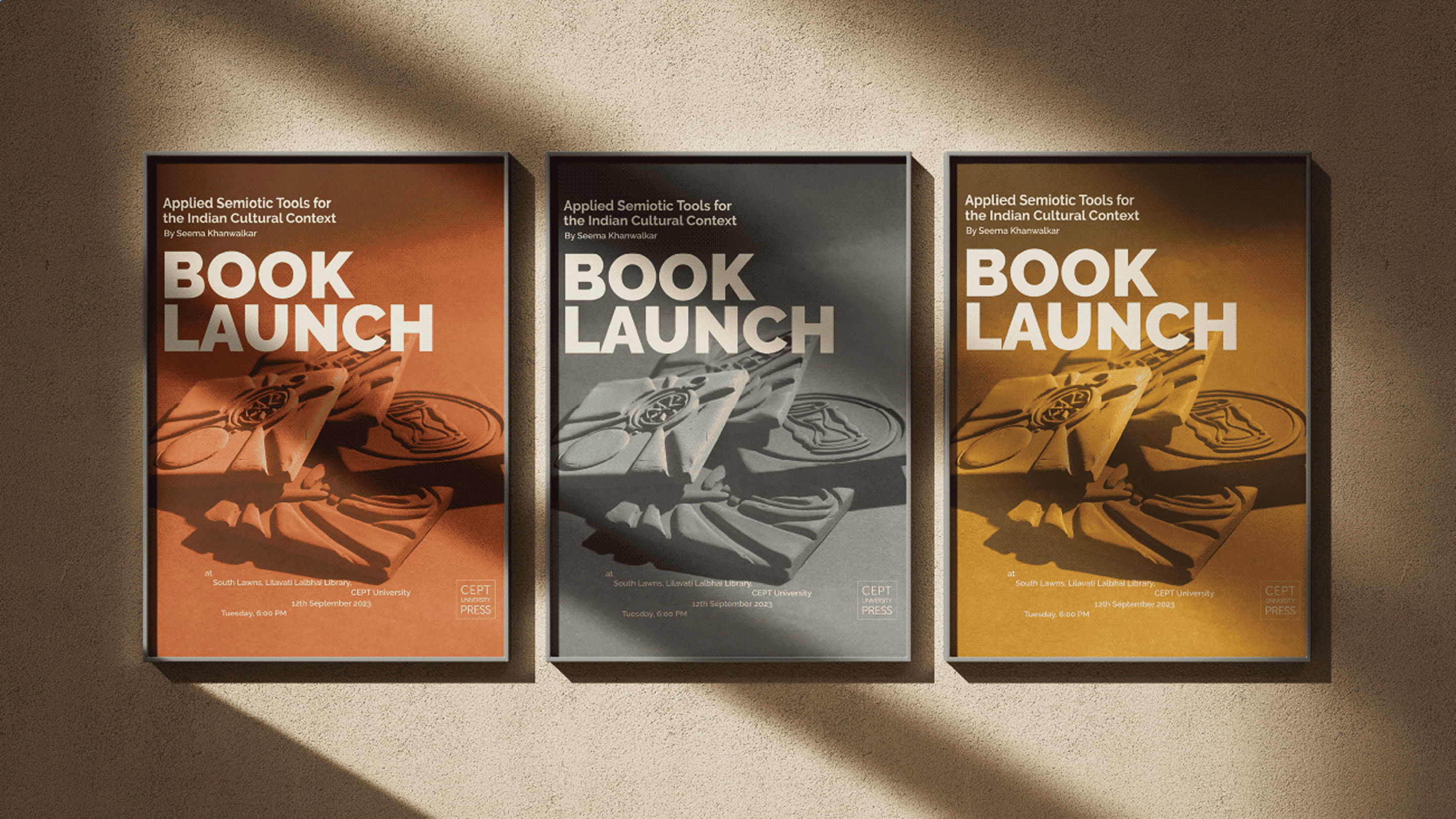 Applied Semiotics Book Launch Posters