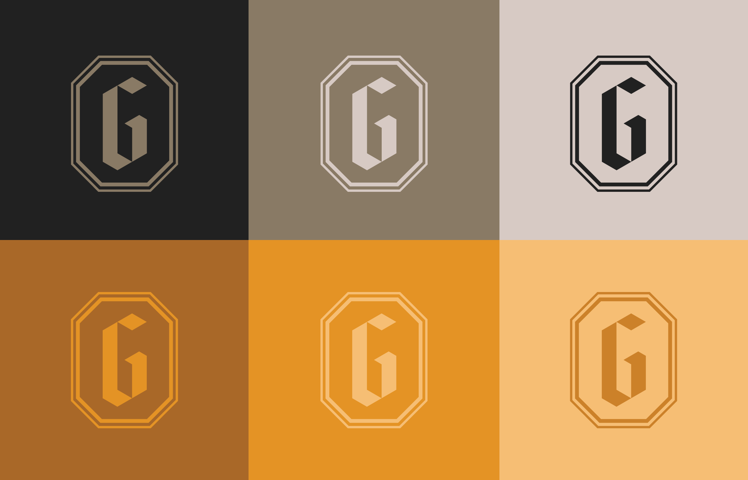 Type and color explorations