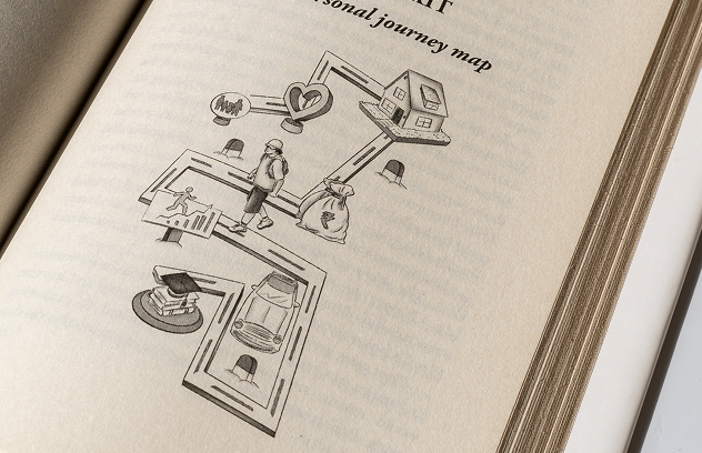 Illustrated infographic