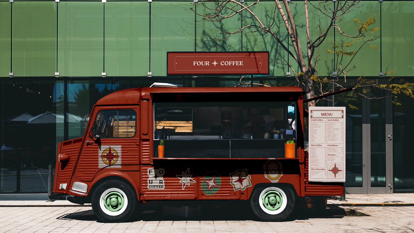 Four Coffee truck outlet