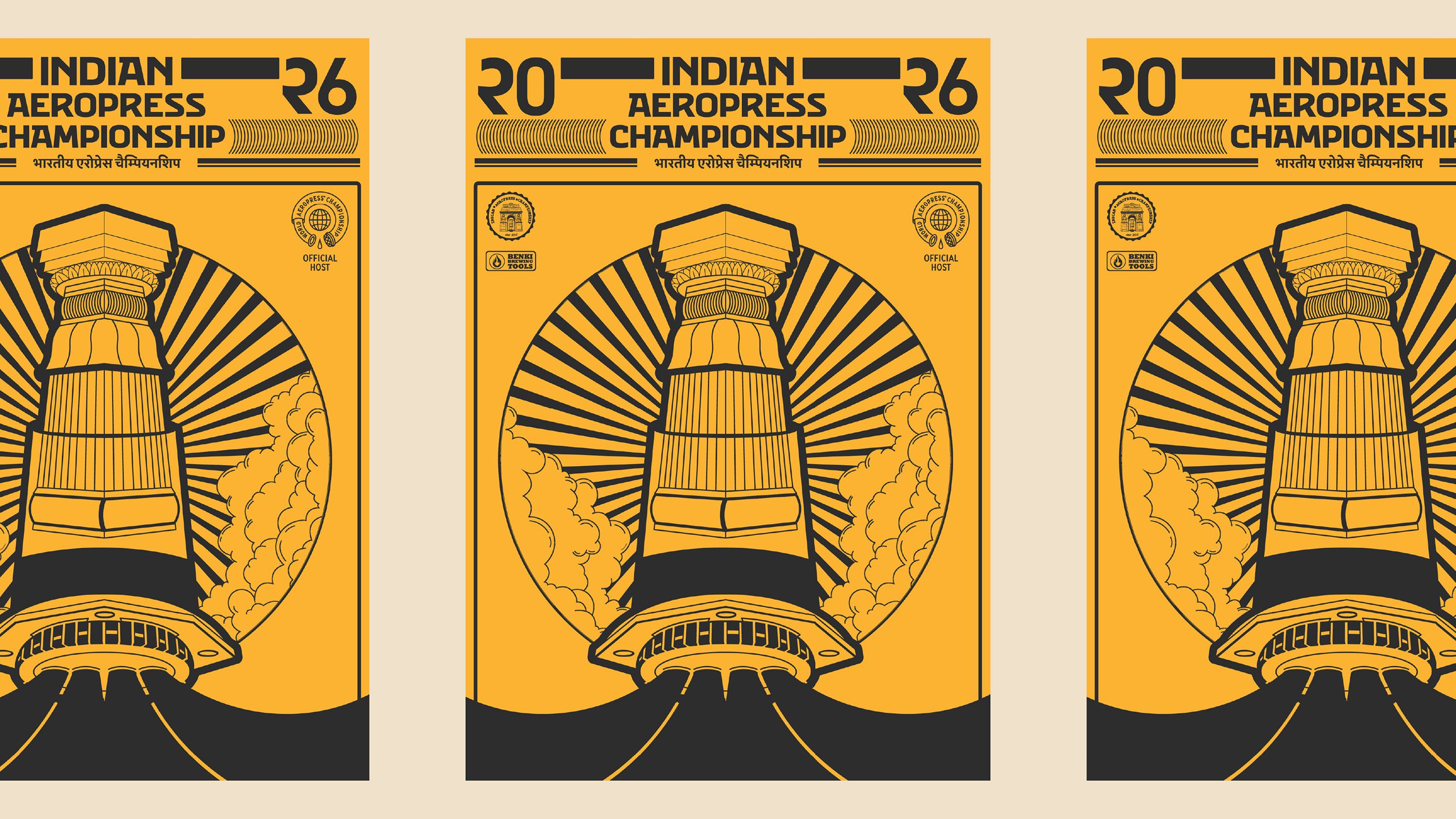 Indian, Aeropress, Poster, Pillar