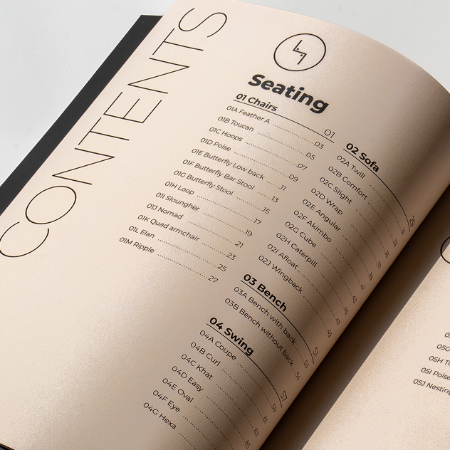 Catalogue content