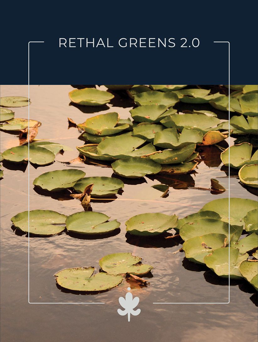 Brochure design for Rethal Greens