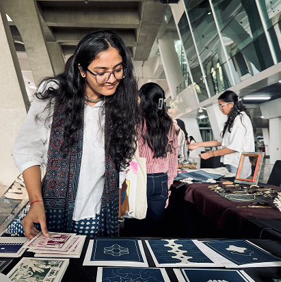 Cyanotype display