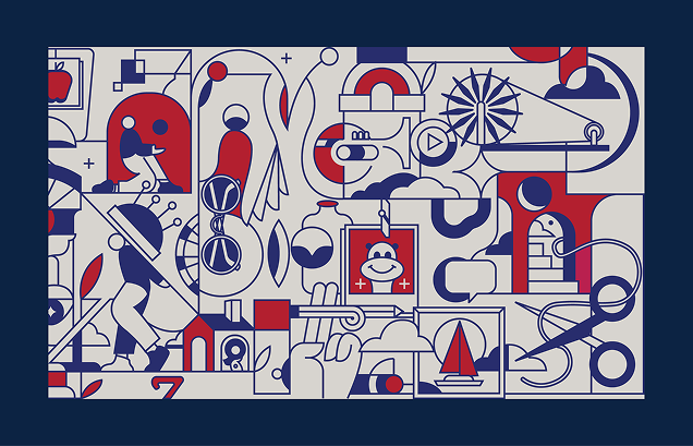 Wall mural artwork