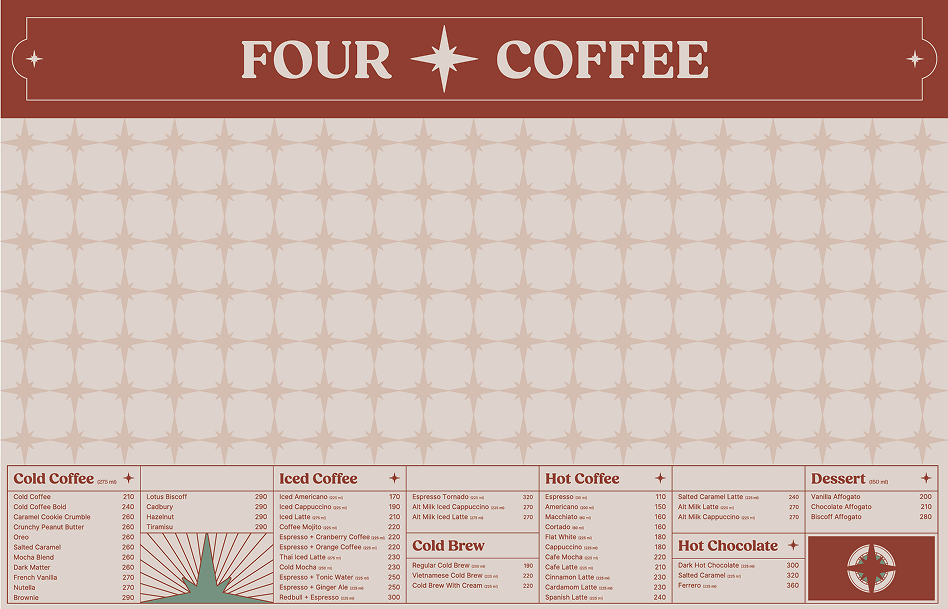 Menu design