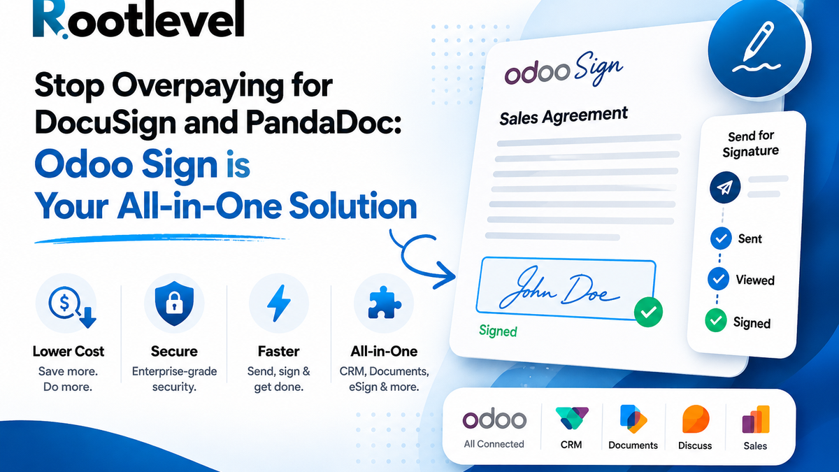 Stop Overpaying for DocuSign and PandaDoc: Odoo Sign is Your All-in-One Solution