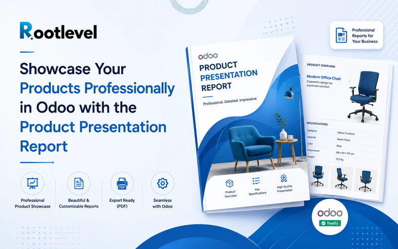 Showcase Your Products Professionally in Odoo with the Product Presentation Report