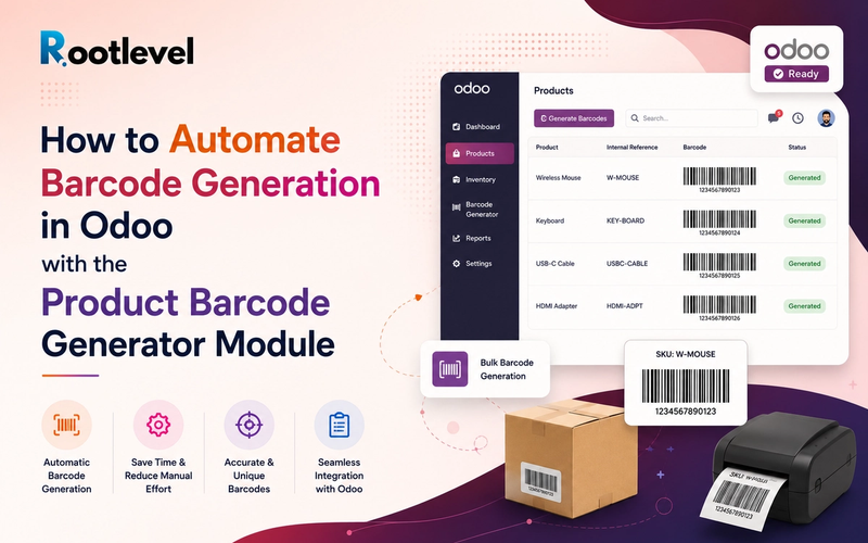 How to Automate Barcode Generation in Odoo with the Product Barcode Generator Module