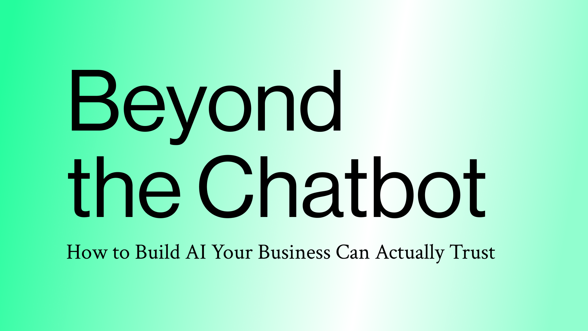 Architecting the Future: Master AI to Secure Your Seat at the Table