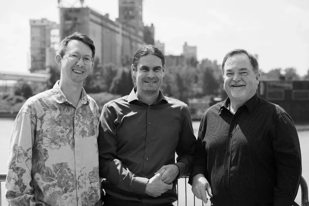 Zetane founders Jon Magoon CPO, Patrick St-Amant CTO and Guillaume Hervé CEO