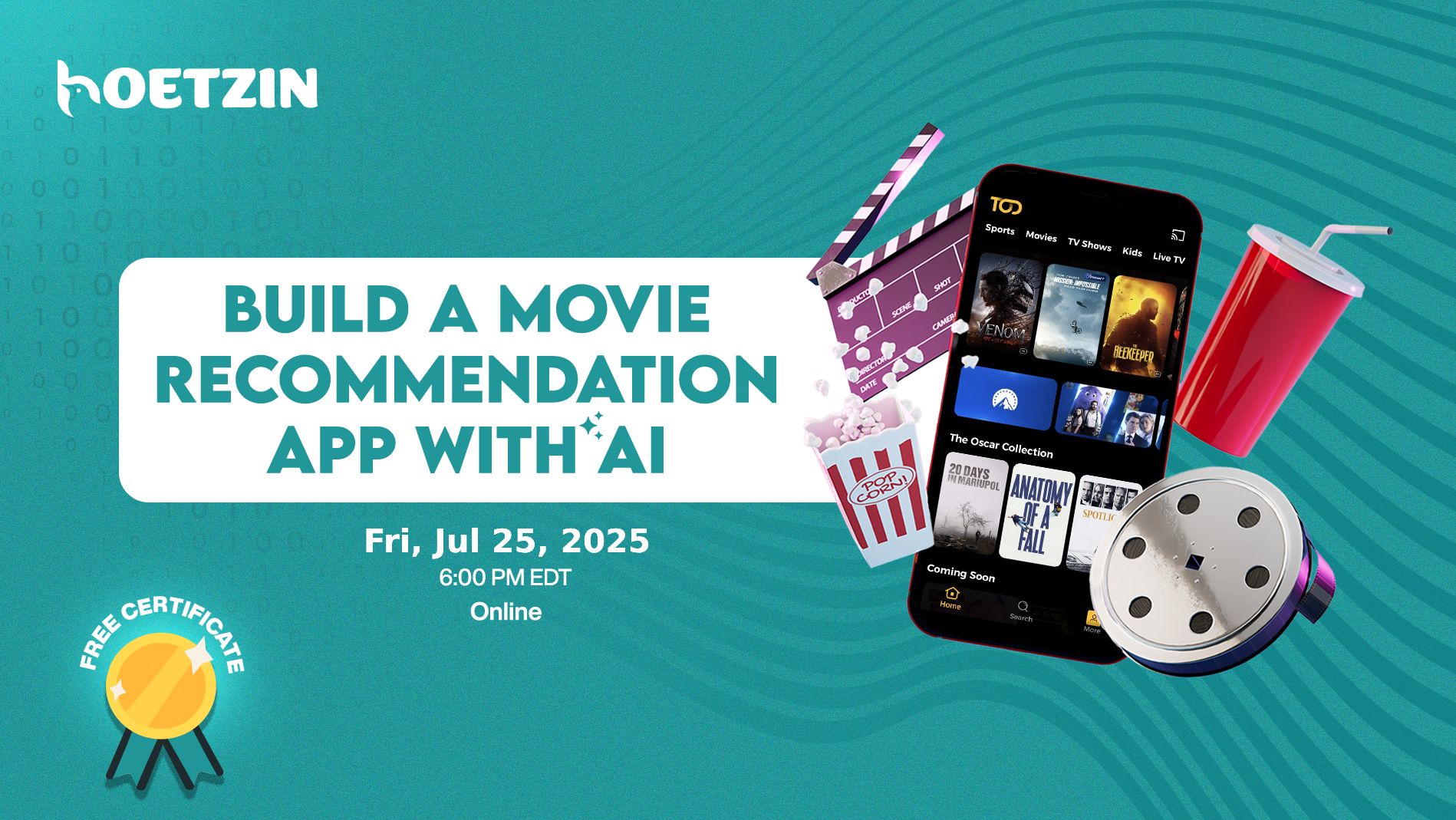 Build a Movie Recommendation App with AI