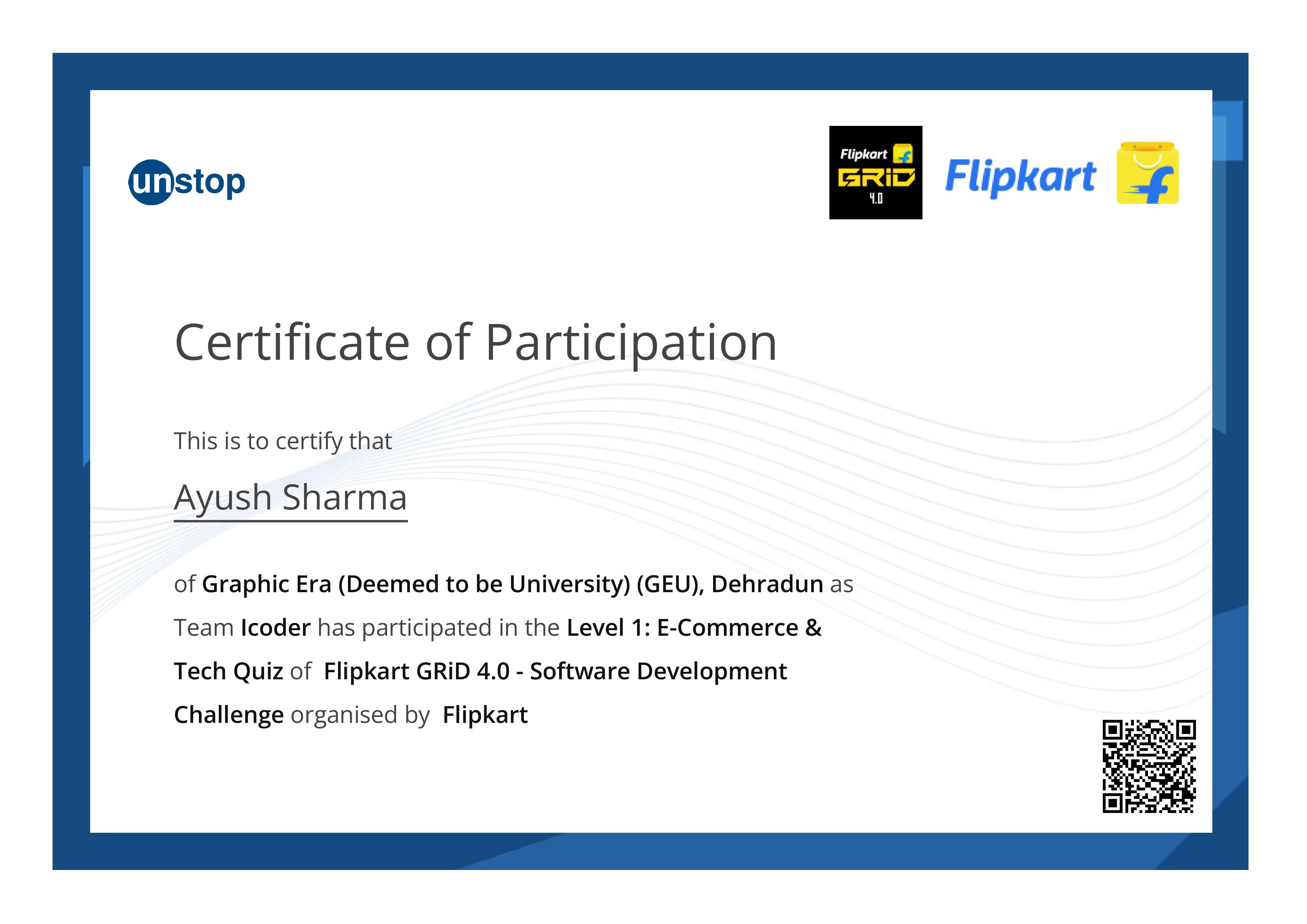 Flipkart GRiD 4.0