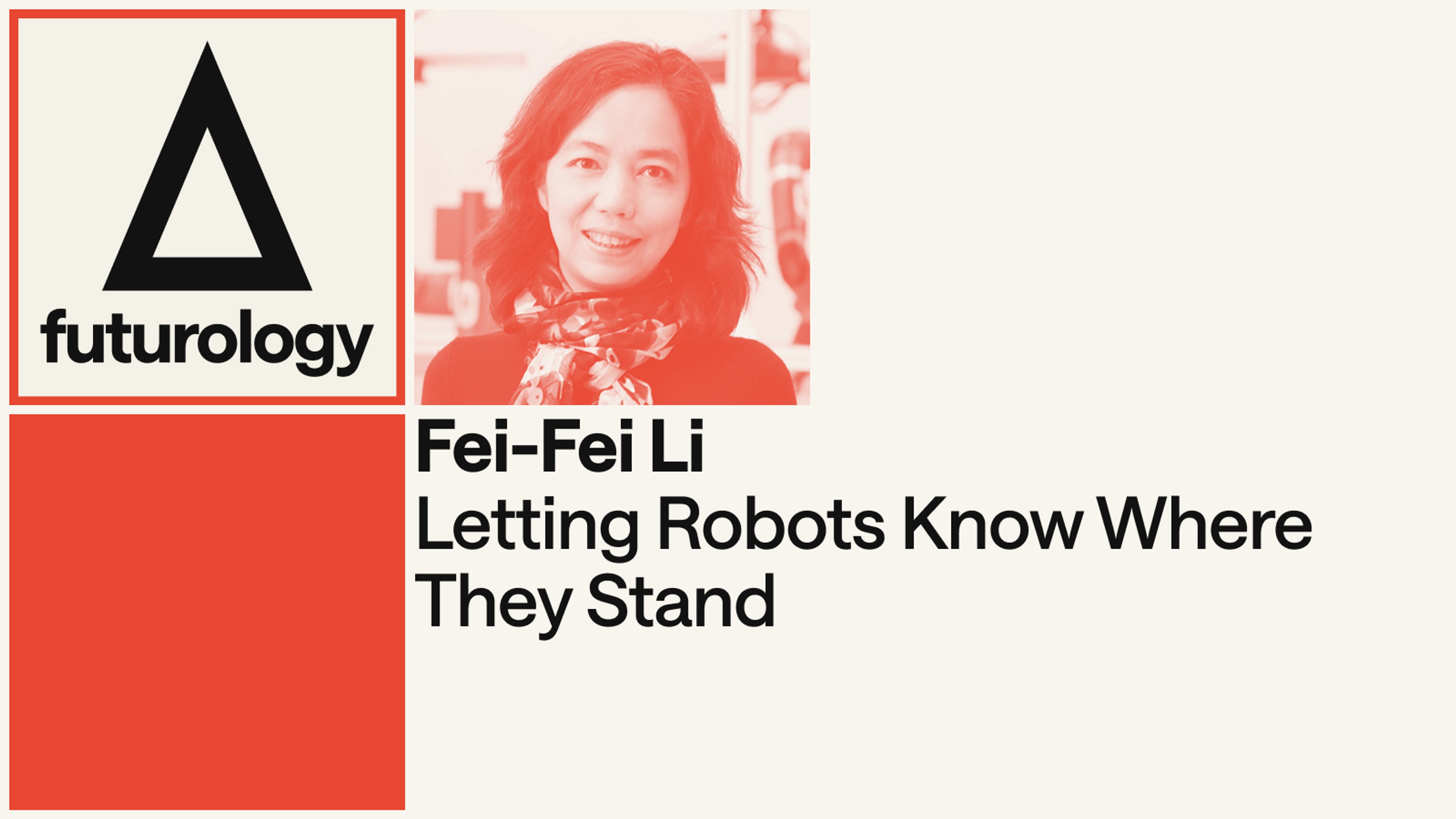 Letting Robots Know Where They Stand (with Fei-Fei Li and Dawn Nakagawa)