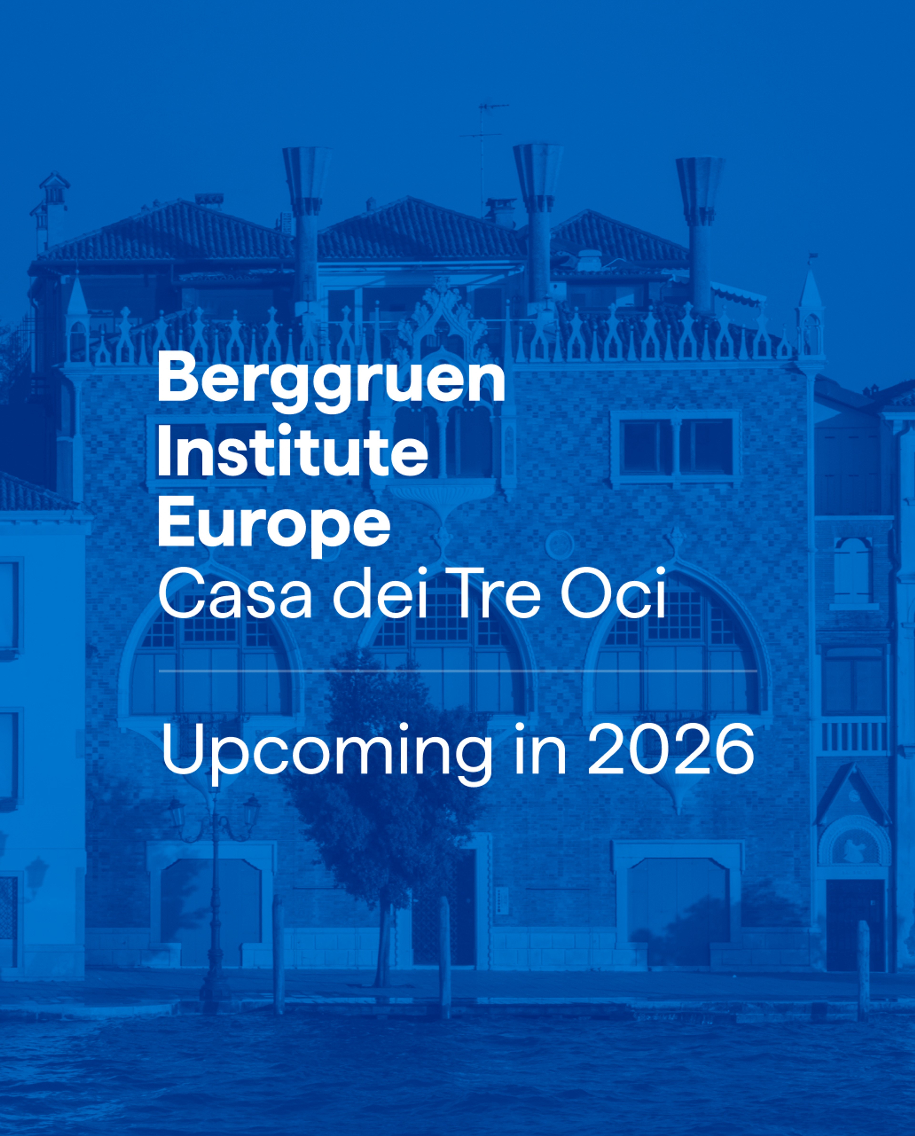 Upcoming at BIE in 2026