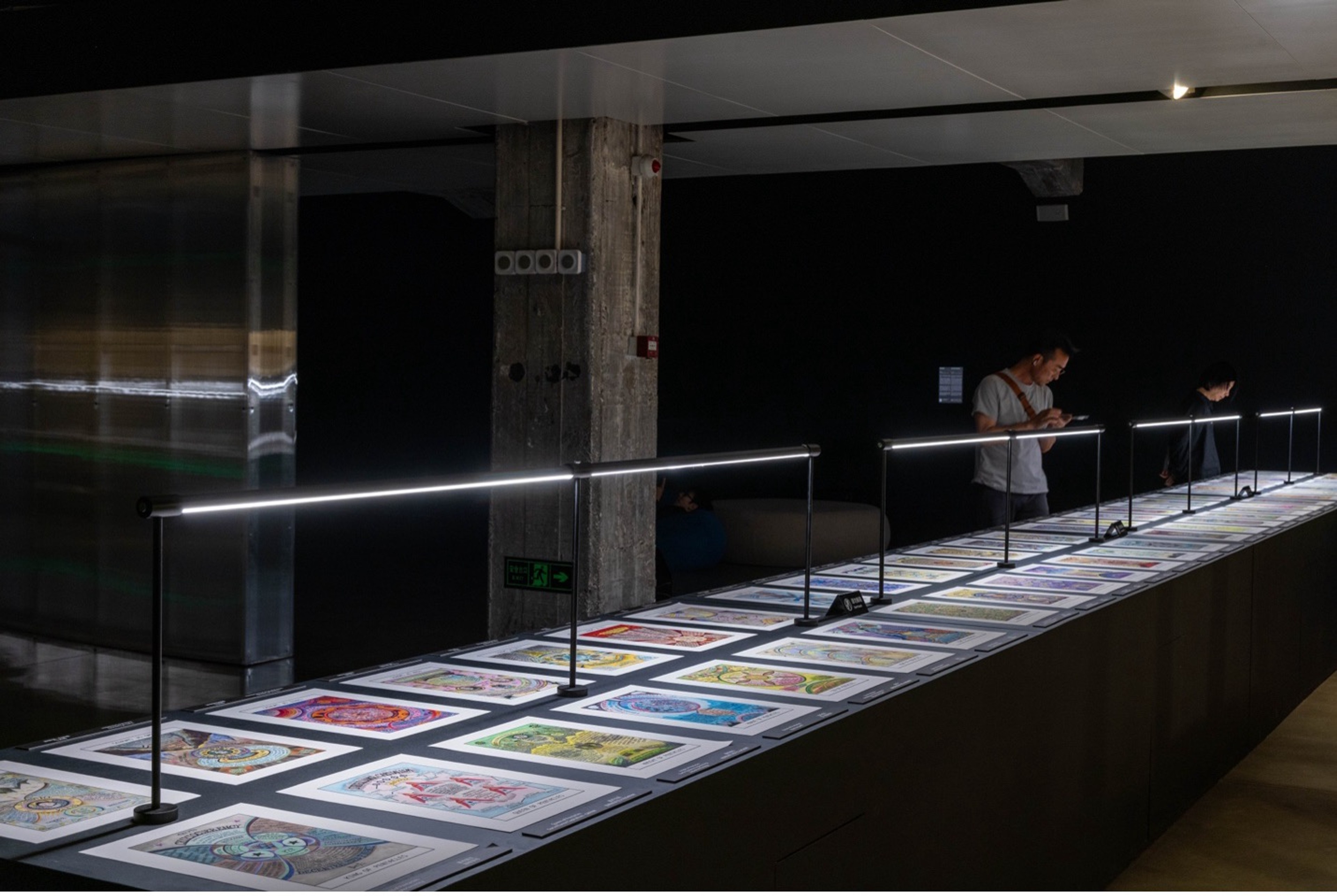 Suzanne Treister’s work is currently exhibited at the Hyundai Motorstudio in Beijing. 