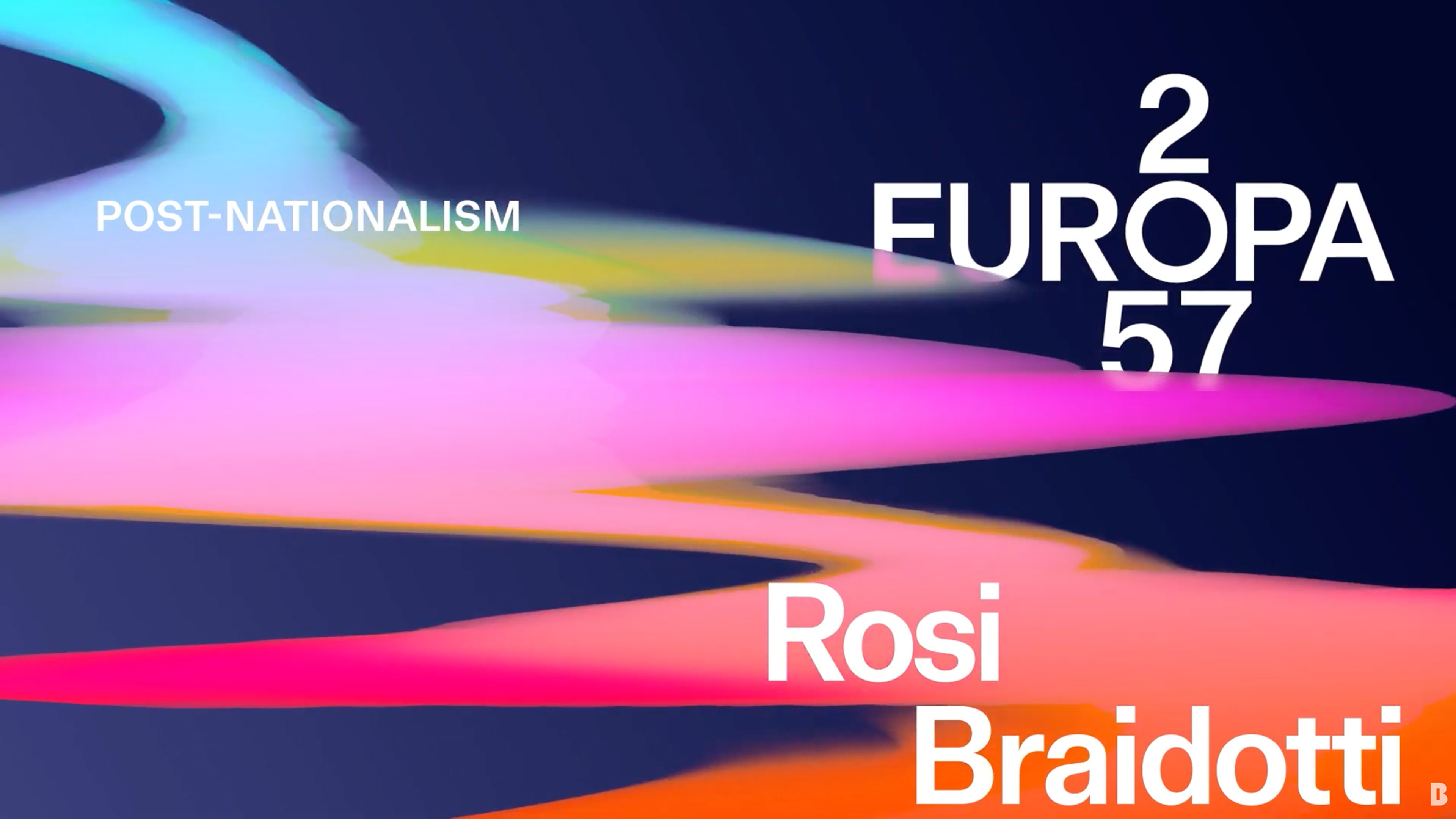 Rosi Braidotti at Casa dei Tre Oci