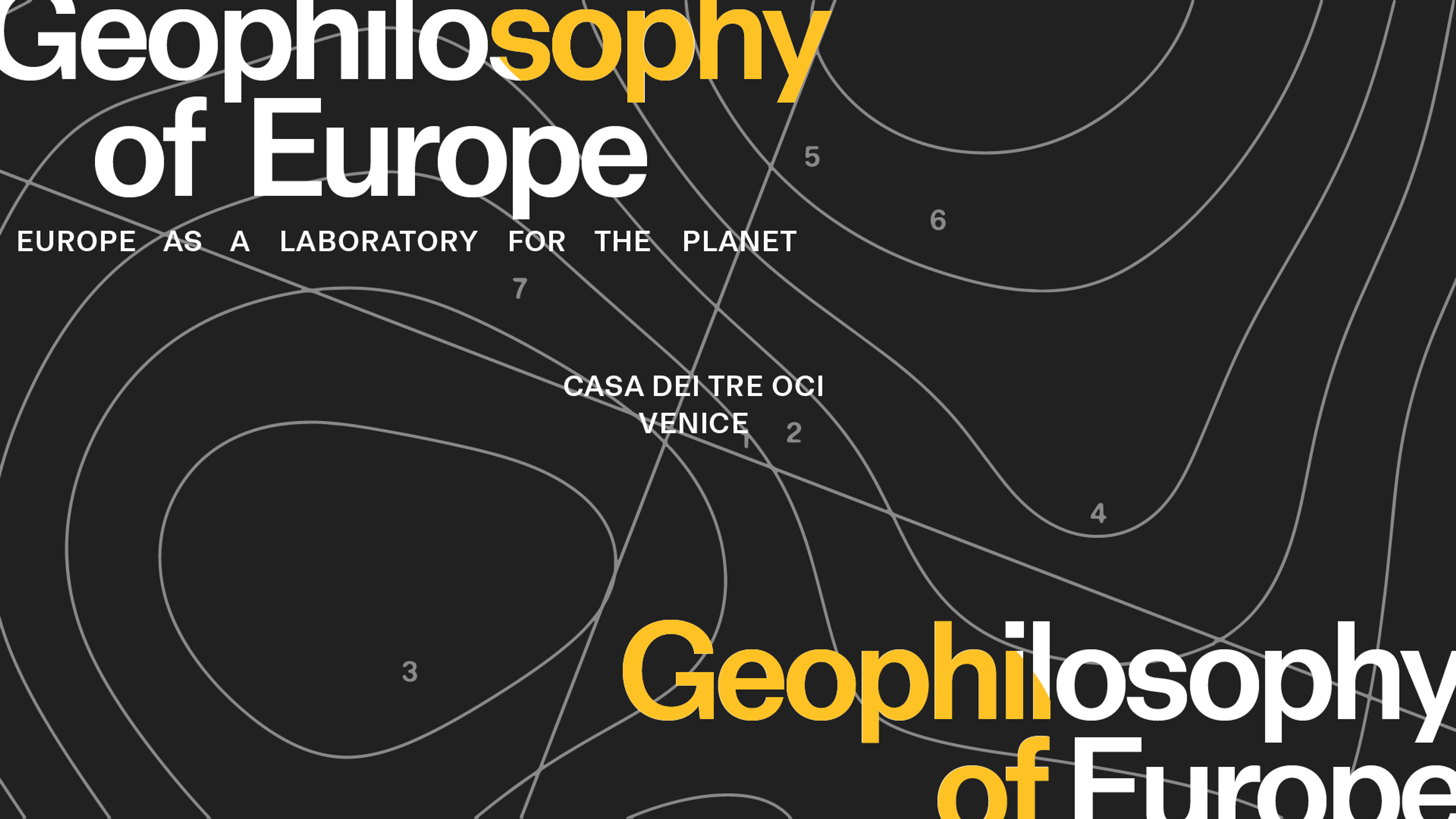 Geophilosophy of Europe