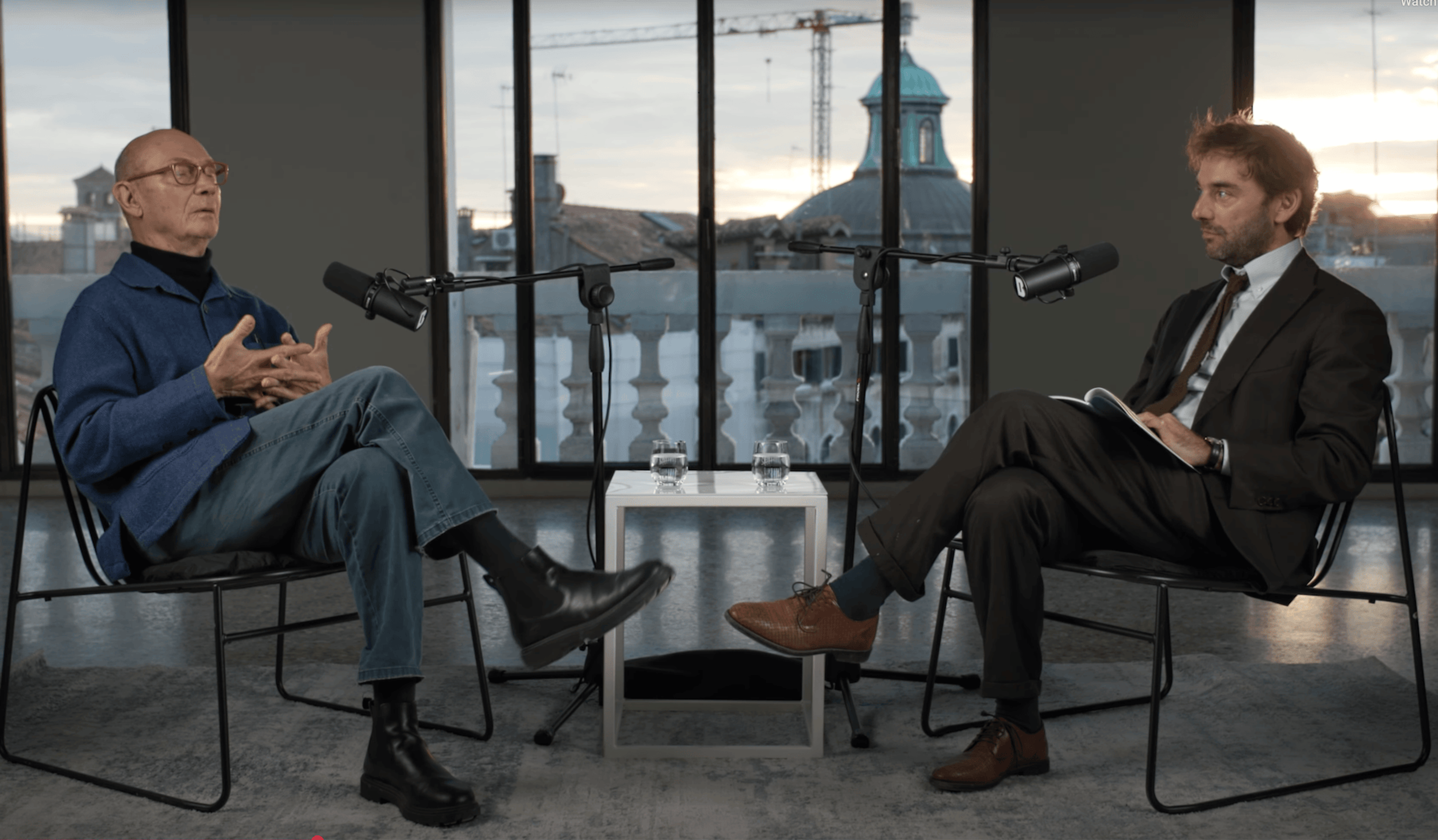 Pascal Lamy and Lorenzo Marsili