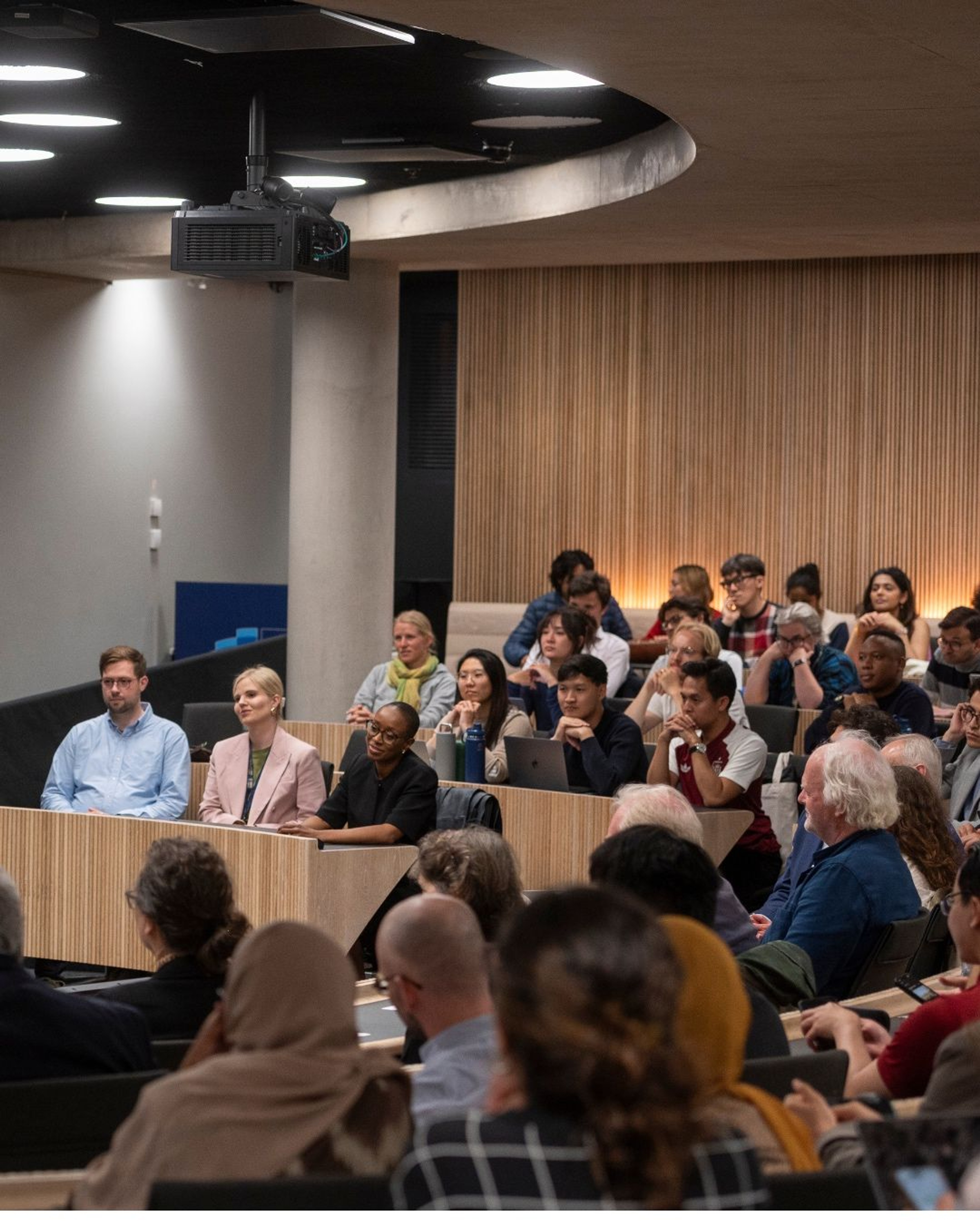 Attendees included students, practitioners, and community members