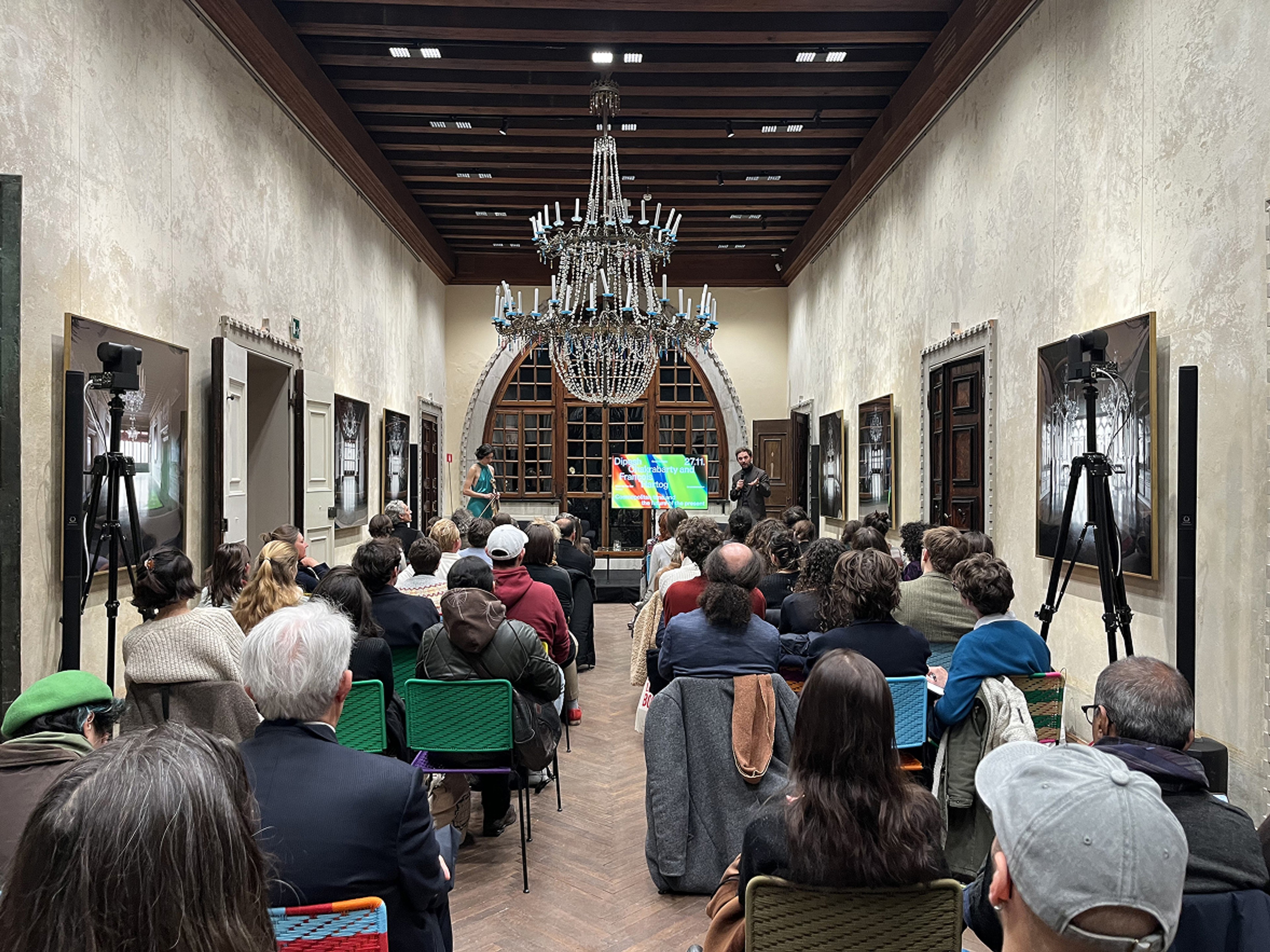 Dipesh Chakrabarty & François Hartog at Casa dei Tre Oci