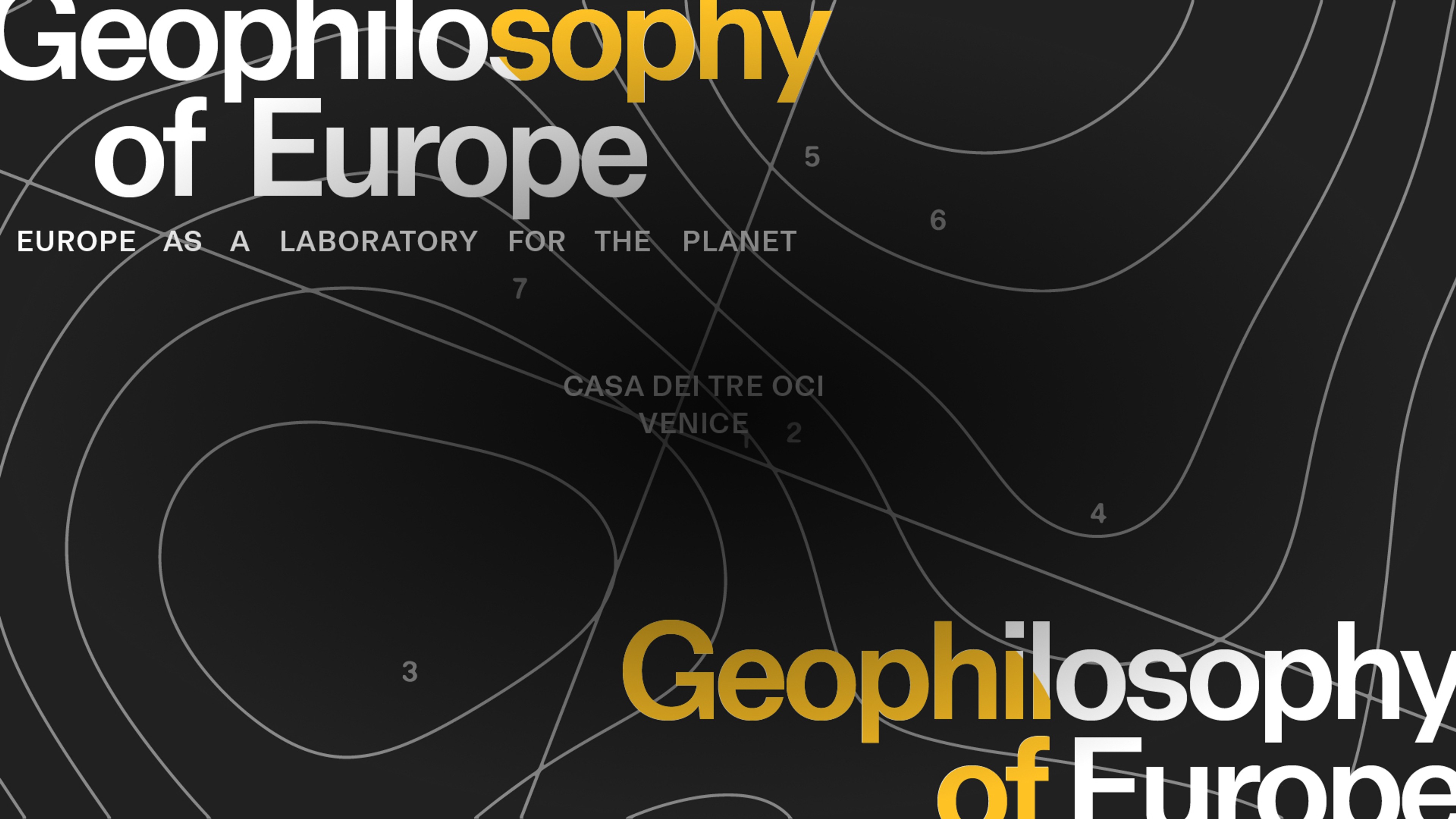 Geophilosophy of Europe