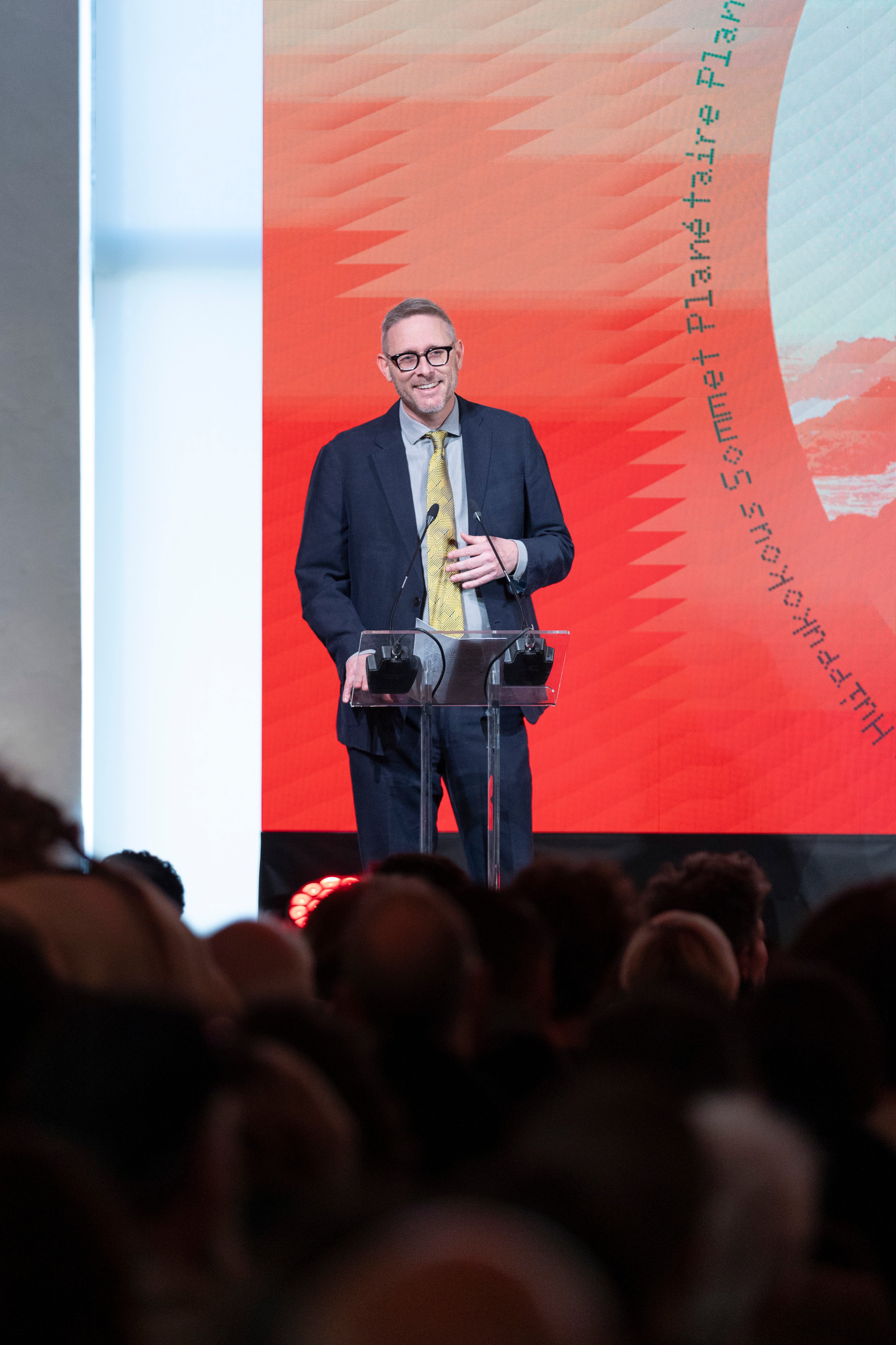 Nils Gilman at the 2024 Planetary Summit in Venice Italy