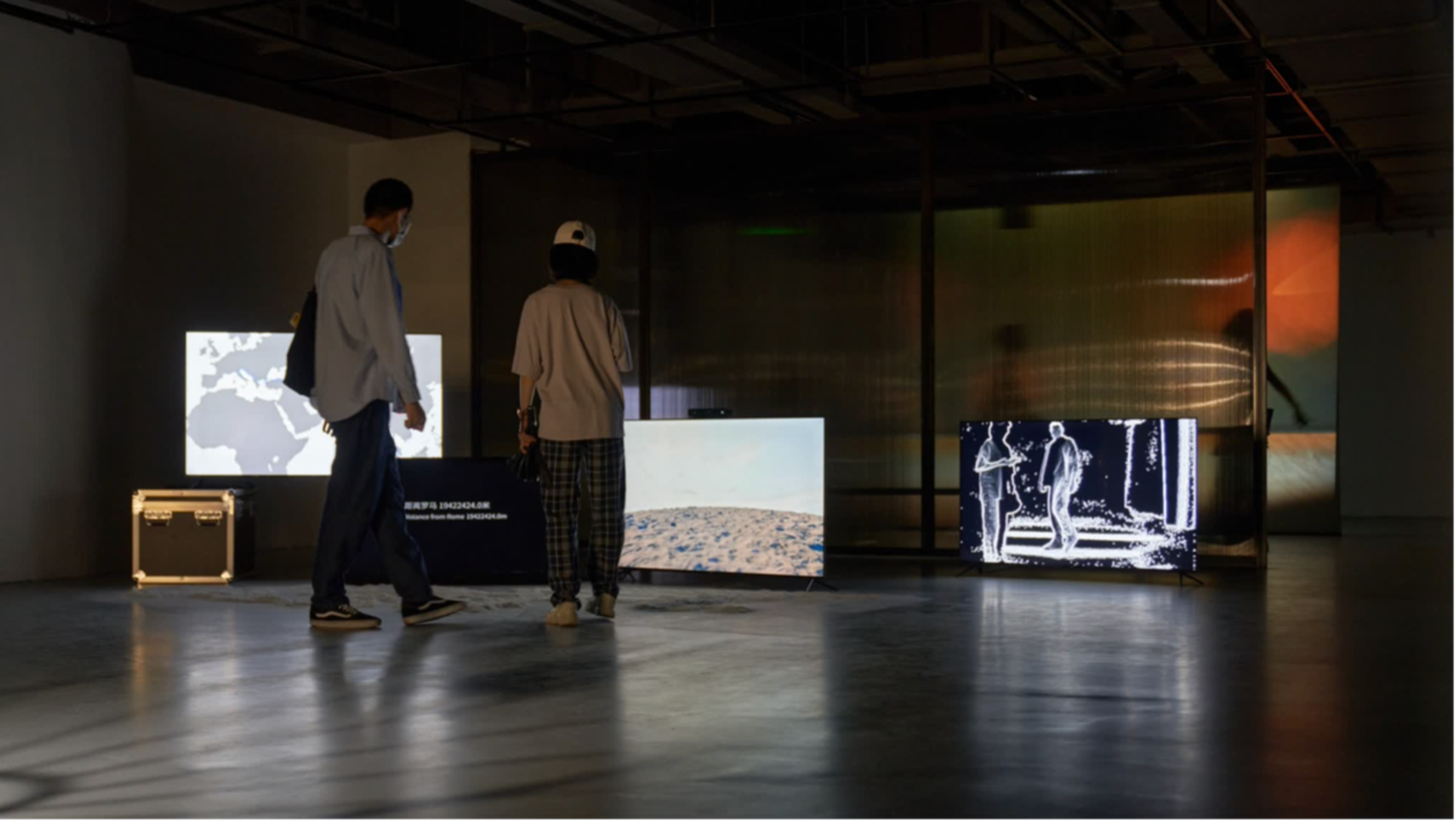 Remote Dungeon Lock, Interactive installation, Cao Shu
