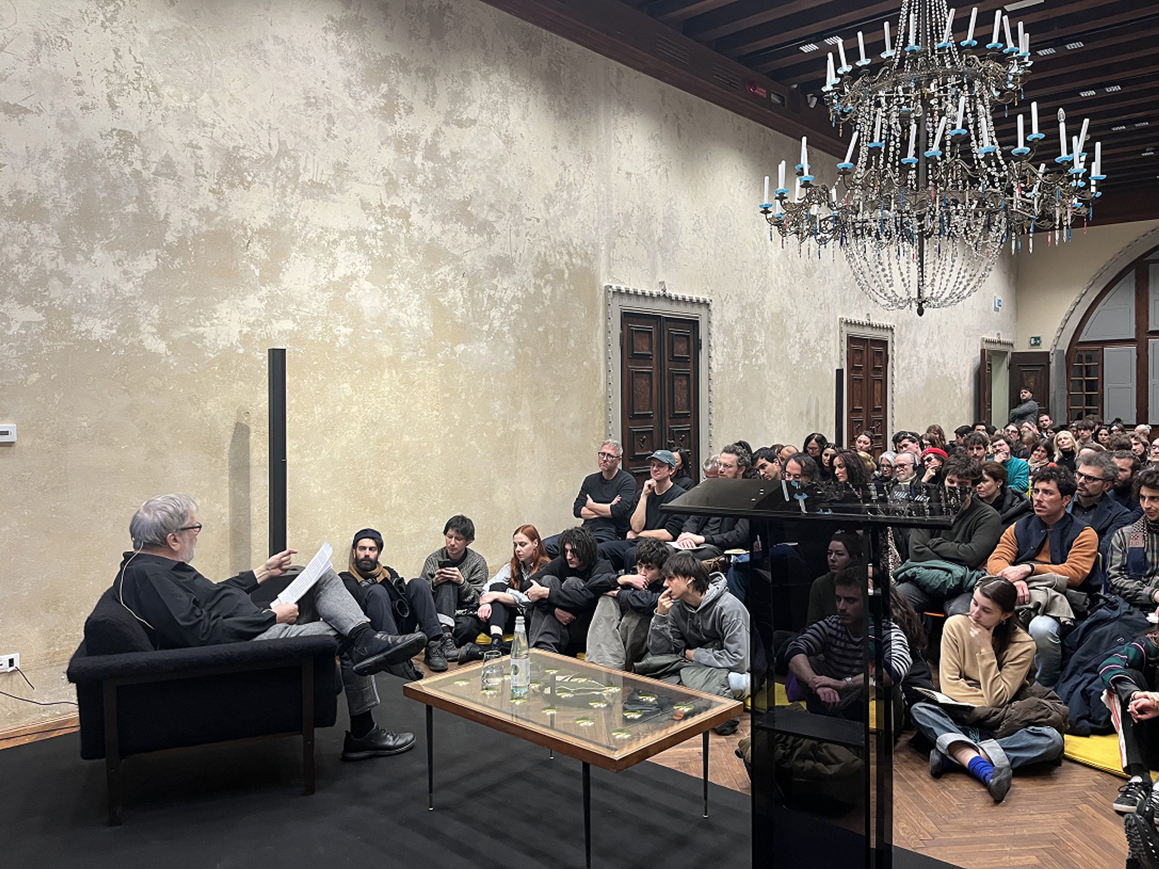 Slavoj Žižek lecture at Casa dei Tre Oci