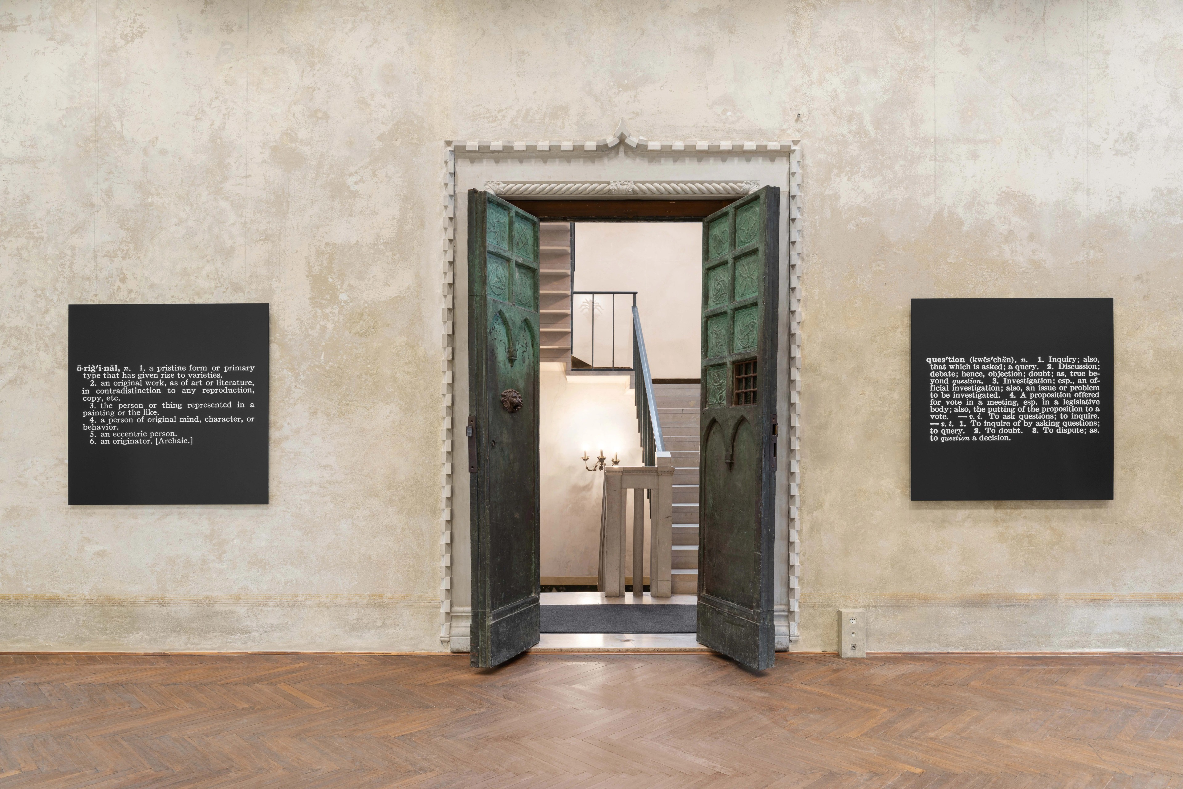 Titled (Art as Idea as Idea) [Question] © Marco Cappelletti