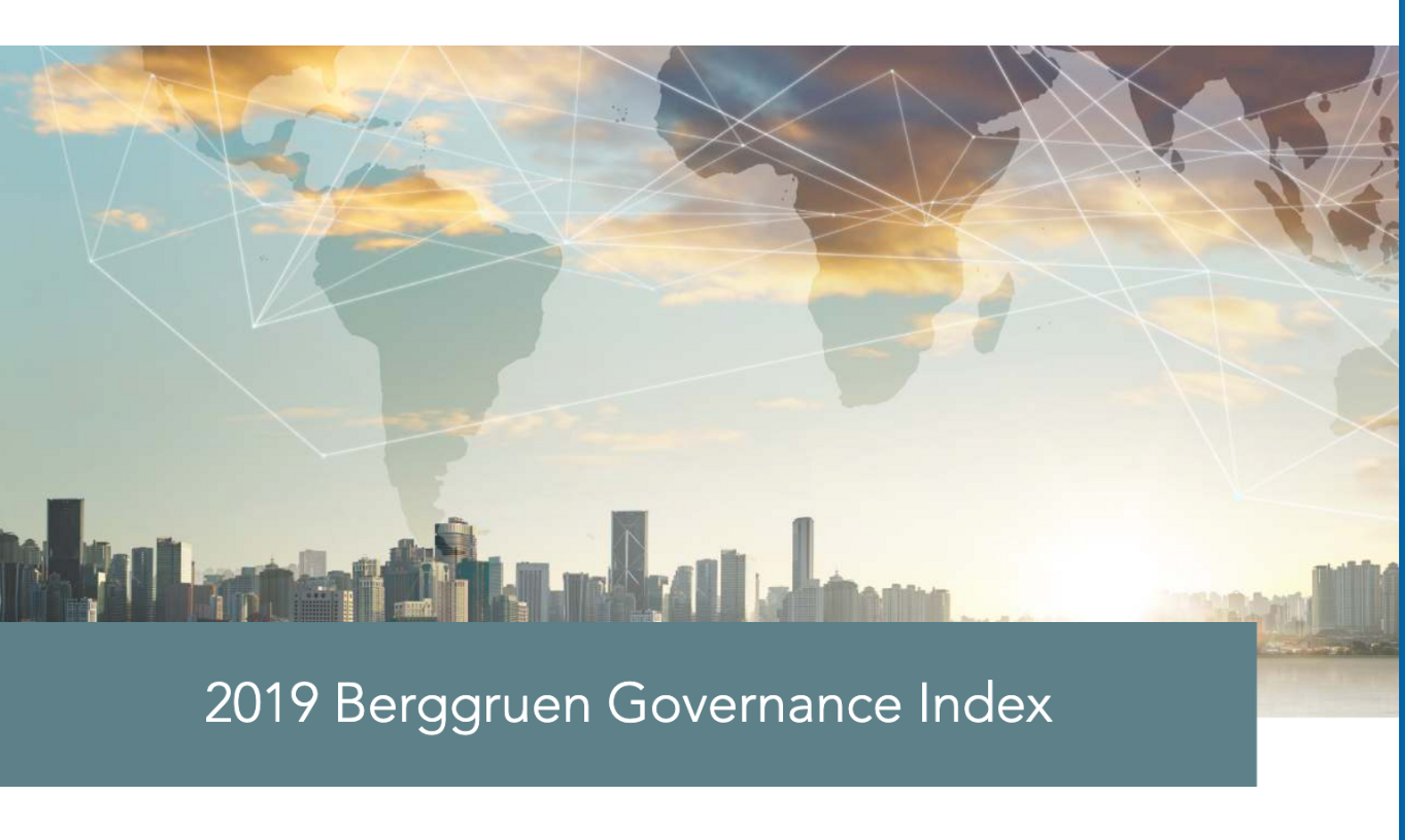 Cover of the 2019 Berggruen Governance Index