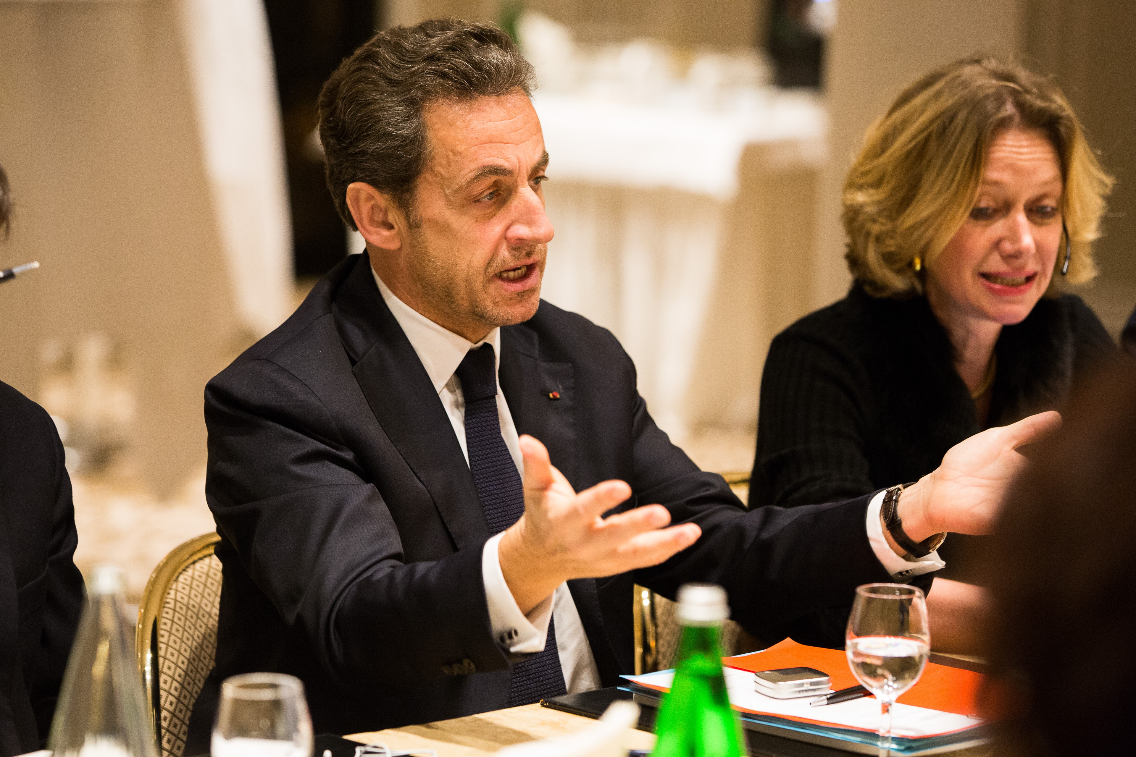 Nicolas Sarkozy at 21st CC meeting in Zurich