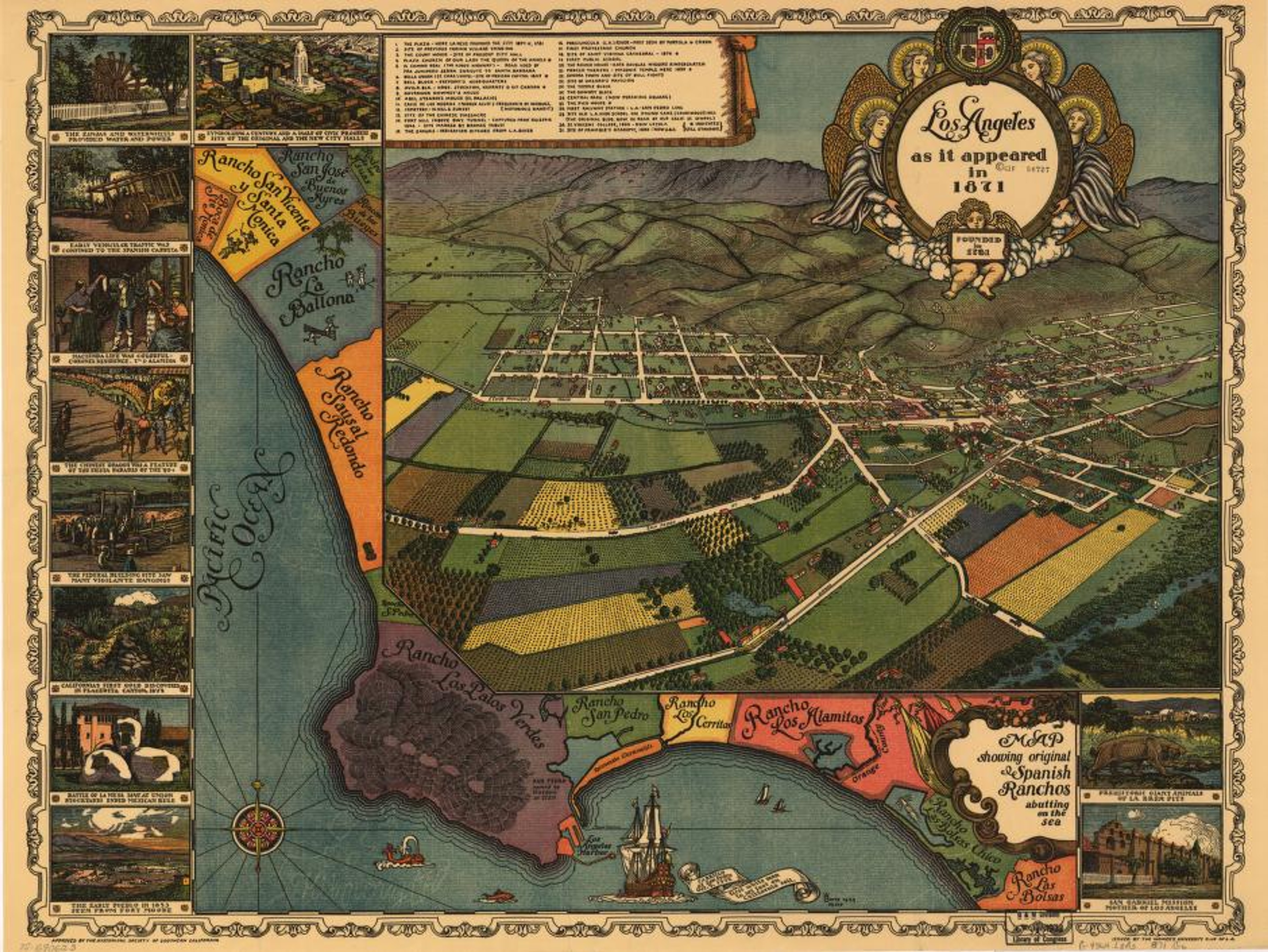 Historic L.A. Map